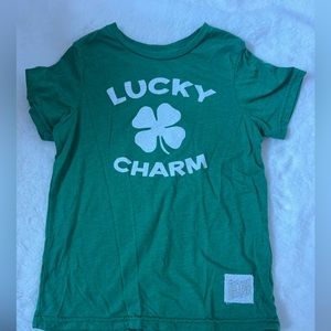 Green Lucky Charm Retro‎ Brand Tee